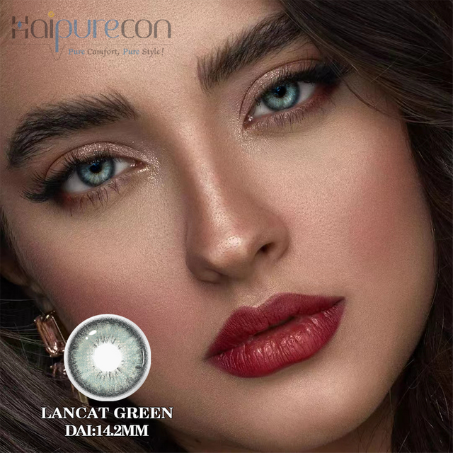 Haipurecon color contact Lenses Norko Blue 14.2mm