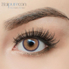 Haipurecon Green grape brown 14.5mm contact lenses with power