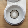 Haipurecon Black ice beads 14.2mm contact lens with power