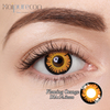 Haipurecon Cosplay contact lens Flaming orange 14.5mm 