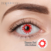 Haipurecon cosplay kontaktlencse trauma piros 14,5 mm