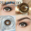 Haipurecon Chocolate Mocha 14.2mm Annual Contact Lenses – Warm Brown Depth & Natural Balance