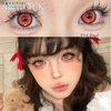 Haipurecon Koi Red Cosplay Contact Lenses 14.5mm 40 Percent Water Content