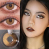 Haipurecon Mountain brown 14.0mm contact lenses with power