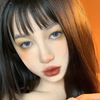 Haipurecon Gem blue 14.0mm contact lens with power