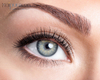 Haipurecon Slight drunk grey 14.0mm contact lenses
