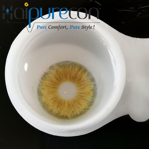 Yearly Green Prescription Colored Contacts with CE Approved