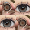Haipurecon Yearly Color Contact Lenses Korea grey 14.5mm with power