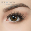 Haipurecon Pear Brown 14.5mm contact lens with power