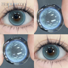 Haipurecon color contact Lenses Beach Imprint 14.2mm with power