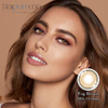 Haipurecon Yearly contact lens Fog Brown 14.0mm with power