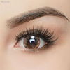 Haipurecon color contact Lenses Flower Brown 14.5mm