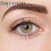Haipurecon Moonlit Coffee 14.2mm 40 Percent Water Content Colored Prescription Contacts for Brown Eyes Affordable