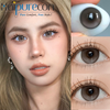 Haipurecon Honey Peach Grey 14.5mm Grey Yearly Disposable Contact Lenses Wholesale