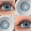 Haipurecon Boston Blue 14,2 mm, 40-odstotna vsebnost vode, letne modne kontaktne leče, veleprodaja Factory Direct