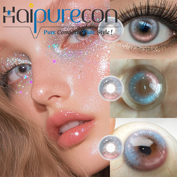 Spring Diary Pink 14.5mm 40 Percent Water Content Wholesale Factory Direct Annual Contact Lenses