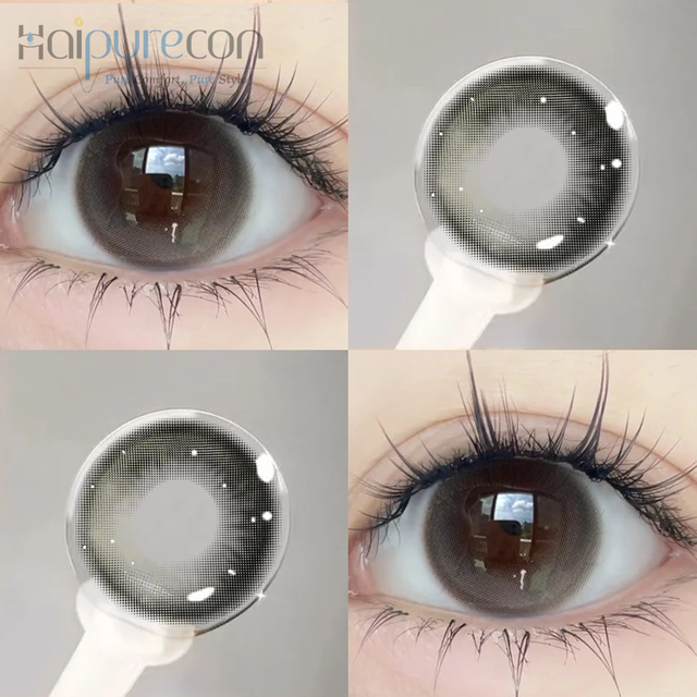 Haipurecon Endless Night Charm 14.2 mm contact lens with power
