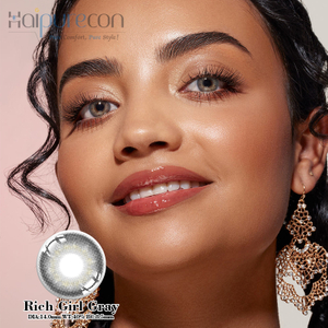 Haipurecon Rich girl grey 14.0mm contact lenses