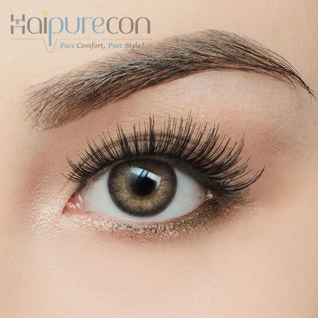 Haipurecon Rich girl brown 14.0mm contact lenses