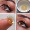 Haipurecon pixie brown 14.2mm contact lenses with power