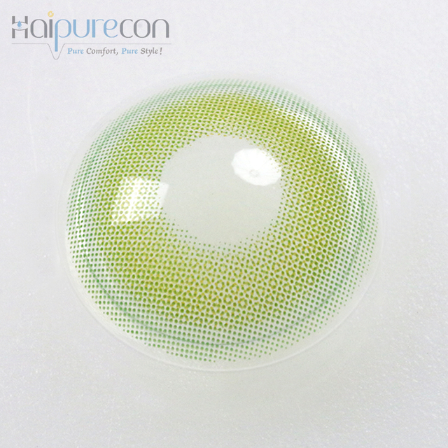 Haipurecon pixie Green 14.2mm contact lenses