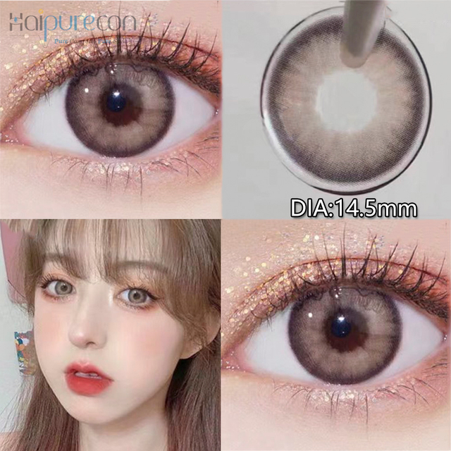 Haipurecon Monica Brown 14.5mm contact lenses