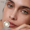Haipurecon Stunna Girl Brown 14.2mm Lensa Kontak dengan Kekuatan