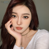 Haipurecon 14.2mm Grey Colored Contact Lenses With Prescrition