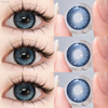 Haipurecon Night magic Blue 14.2mm contact lens with power