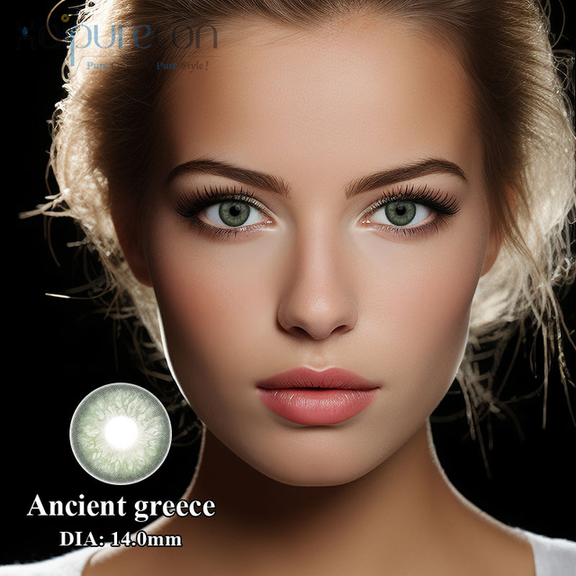Haipurecon Ancient Greece 14.0 mm contact lens with power
