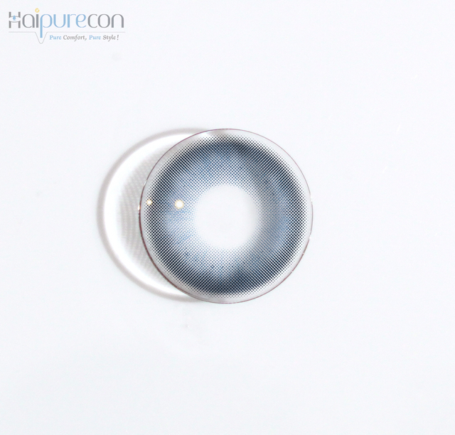 Haipurecon Human Barbie blue 14.5mm contact lenses with power