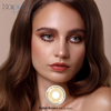 Haipurecon Dubai brown 14.2mm contact lens