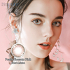 Haipurecon Peach Blossom pink 14.0mm contact lens with power