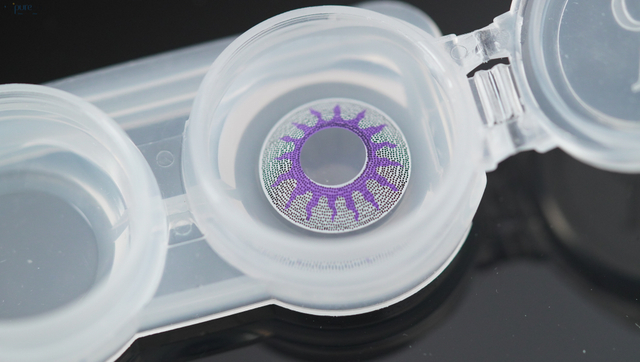 Haipurecon Cosplay contact lens D81 Purple 14.5 mm