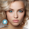 Haipurecon Jet lag Green 14.5mm contact lenses with power
