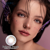 Haipurecon Glitter contact lens Bollycon purple 14.0 mm with power