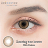 Haipurecon Dancing Star brown 14.2mm contact lenses with power