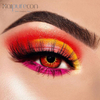 Haipurecon Cosplay contact lens Ice 3 Tone Red 14.5mm 
