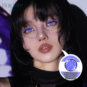 Haipurecon Cosplay contact lens Midsummer Night Blue14.5mm 