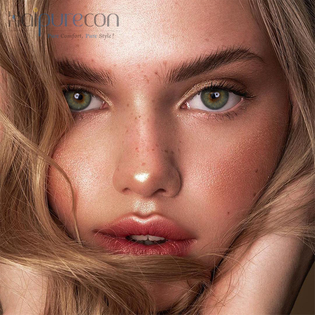 Haipurececon color contactus lentium W8 Green14.0mm