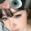 Haipurecon color contact Lenses London fog with power 14.5mm