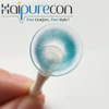 Haipurecon Peach Nectar Blue 14,5 mm s 40-odstotno vsebnostjo vode modre kontaktne leče za blondinke z UV zaporo