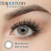 Haipurecon Mech Bronze 14.5mm Soft Yearly Disposable Contact Lenses with Prescription 40 Percent Water Content