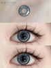 Haipurecon Boston Blue 14.2 mm contact lens with power