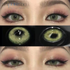 Haipurecon Mountain green 14.0mm contact lenses with power
