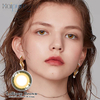 Haipurecon Lollipop Brown 14.5mm contact lens with power