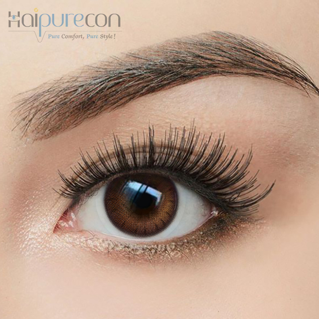 Haipurecon Dark Night Red Bean 14.2mm contact lenses