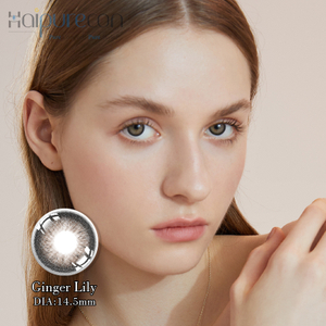 Haipurecon Ginger Lily 14.5mm contact lenses with power