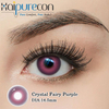 Yearly Use Purple Contacts Colored Eye Contacts Cosplay 8.5mm Base Curve