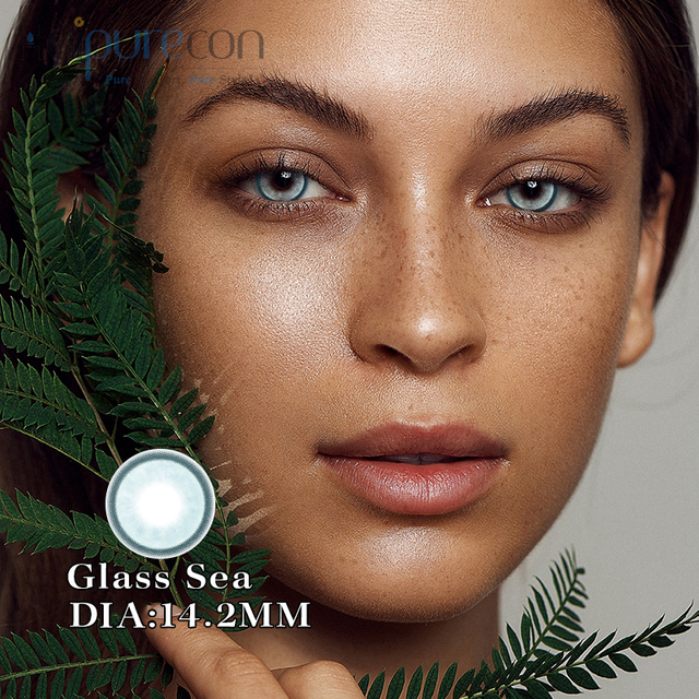 Haipurecon glass sea 14.2mm contact lenses